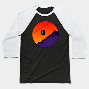 Gondola Sunrise Baseball T-Shirt